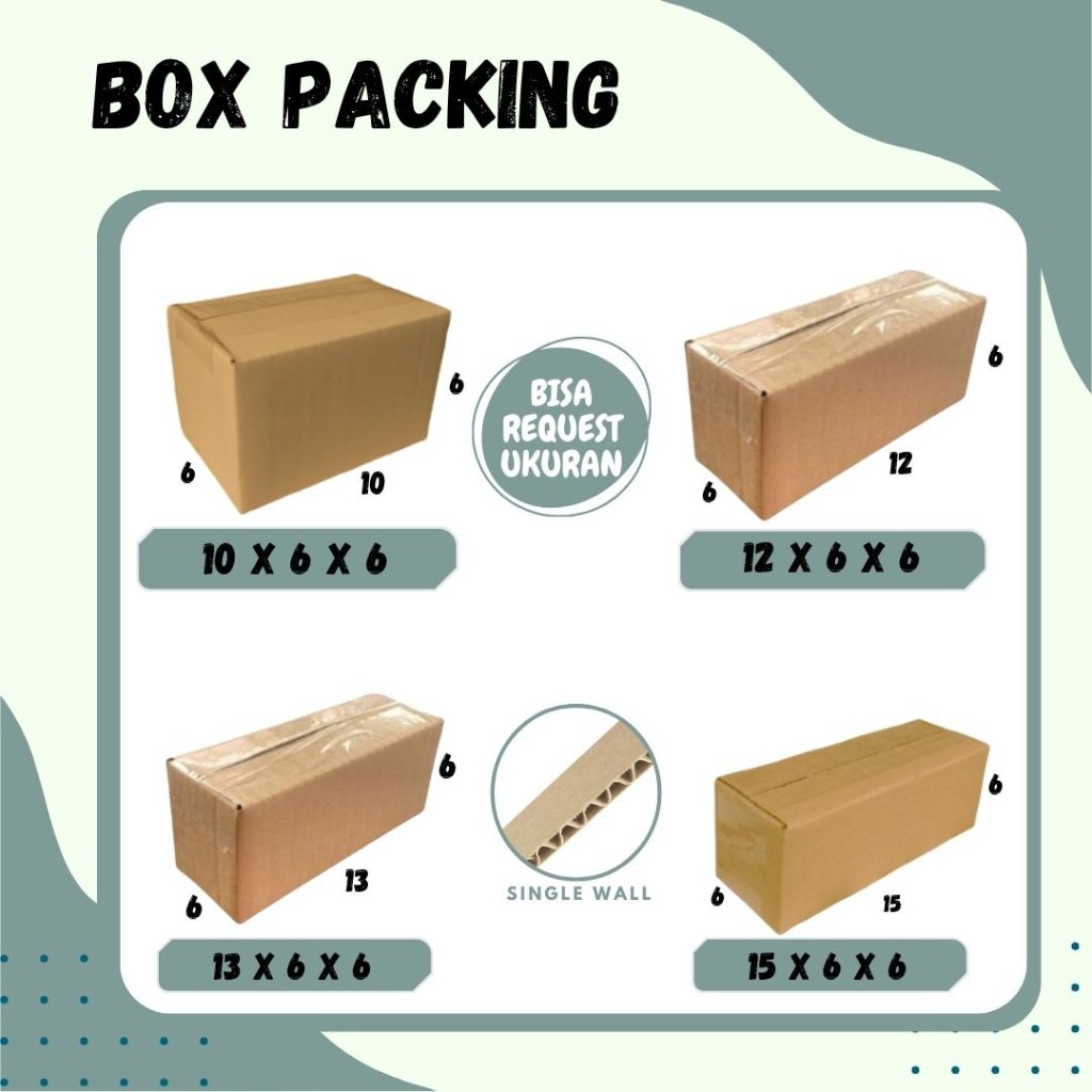 กล่องบรรจุ 22x6x6/20x6x6/18x6x6/17x6x6/15x6x6/13x6/12x6x6/10x6 A1 ขวดกระดาษแข็งกล่อง