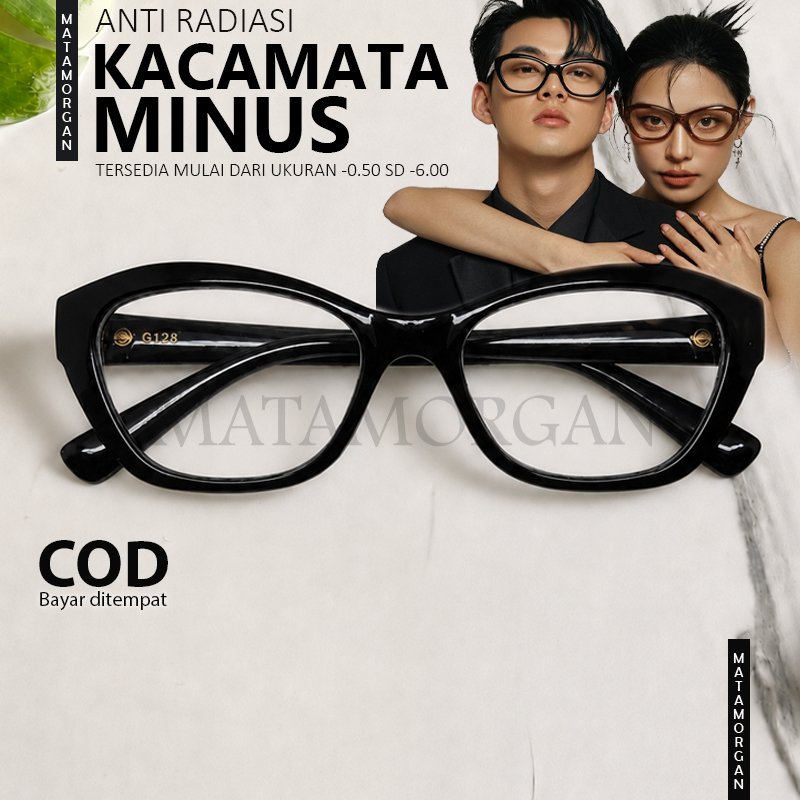 แฟชั่น Cat Eye Frame Anti-Blue Ray แว่นตาเลนส์ลบสูงสําหรับผู้หญิงและเด็กผู้หญิง Unisex WD304
