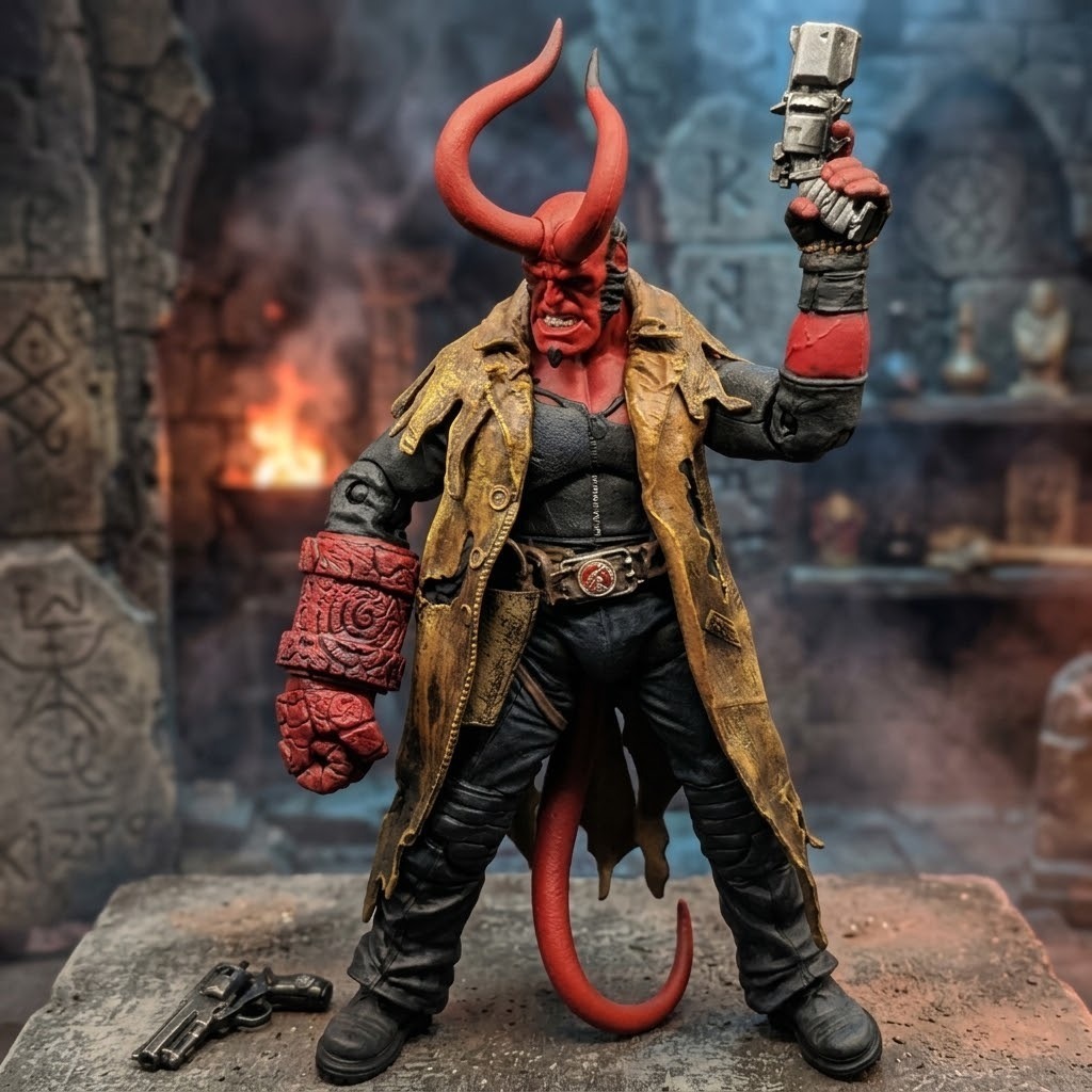 Hellboy Action Figure Toy The Golden Army HELL BOY