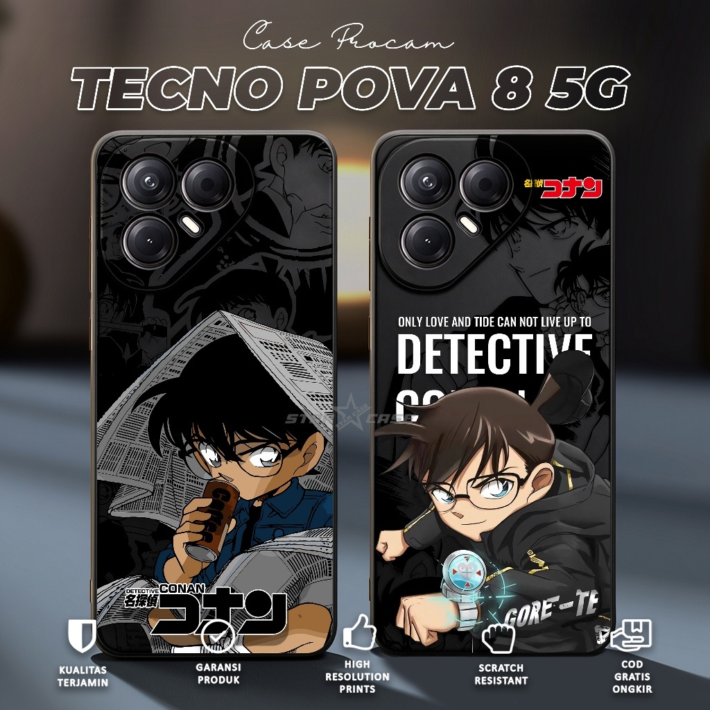 CASE COMPATIBLE สําหรับ TECNO POVA 8 5G - SOFTCASE PRO CAMERA PREMIUM MATTE - CARS MOTIF - ซิลิโคนสี