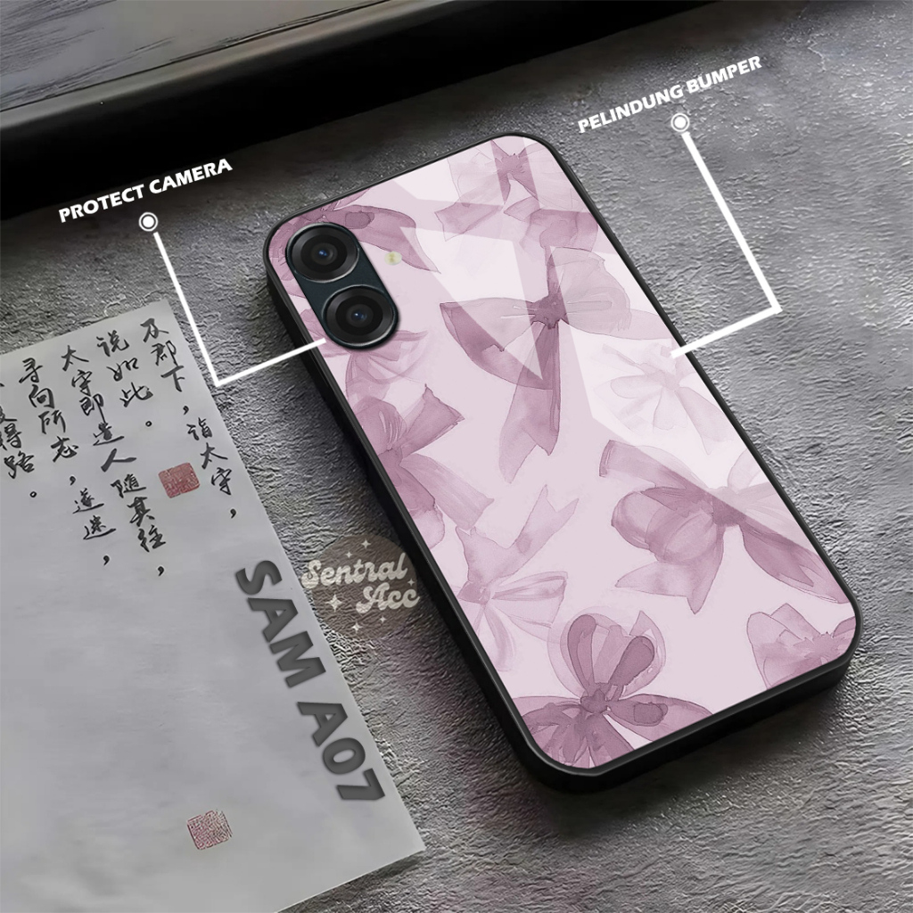 HP Samsung A07 แก้วเคสโทรศัพท์สําหรับ Samsung A07 เคสโทรศัพท์สําหรับ Samsung A07 Softcase โทรศัพท์สํ