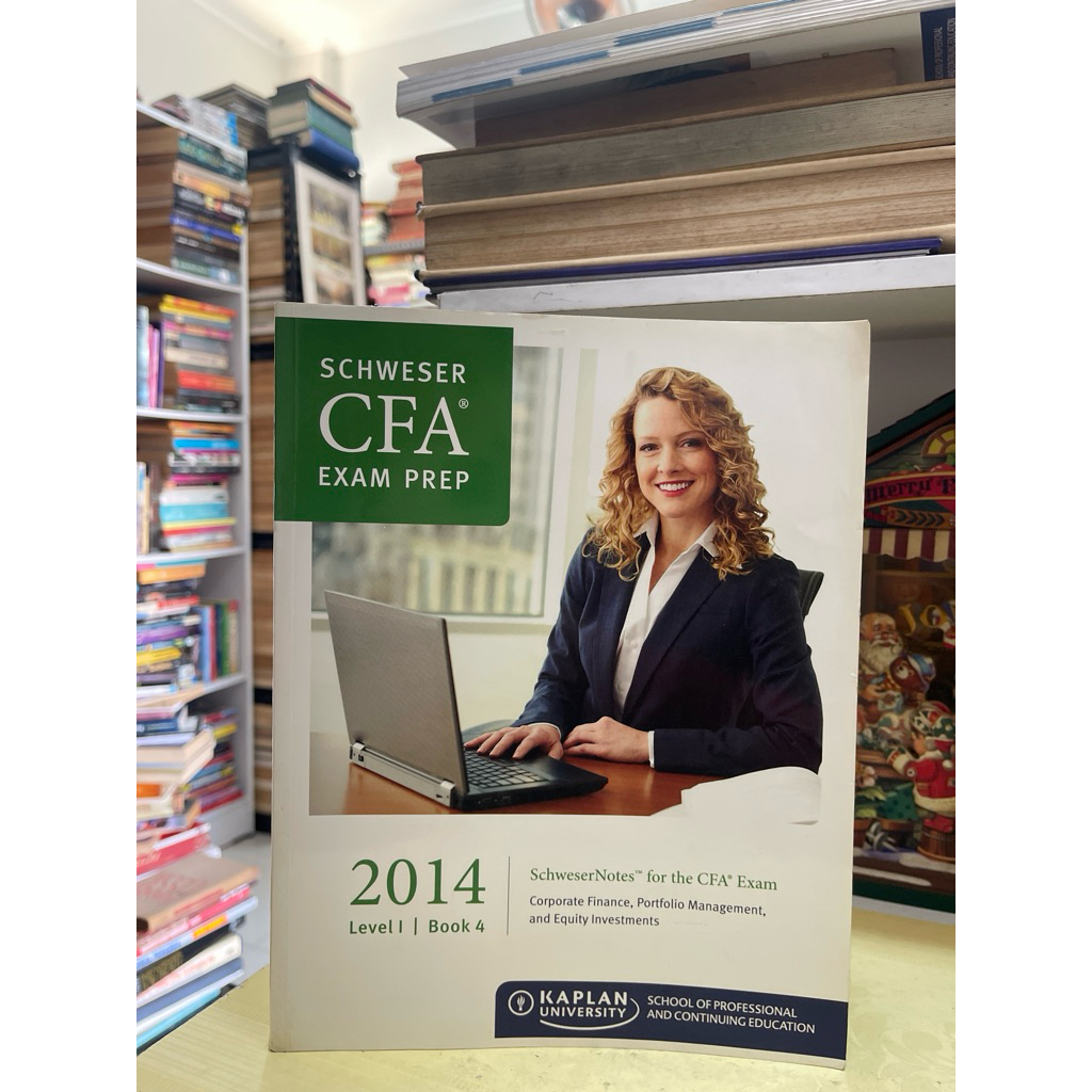 CFA 2014 BOOK LEVEL 1 BOOK 4 CORPORATE FINANCE PORTFOLIO MANAGEMENT และ EQUITY INVESMENTS