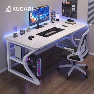 KUCADI Meja Komputer Meja Gaming Minimalis Modern Meja Laptop Meja Belajar Meja kantor [ Garansi lima tahun ]