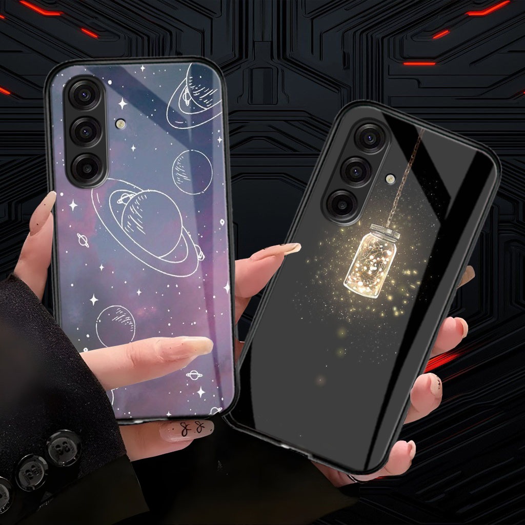 เคส Samsung A17 Glass Softcase 2025 - เคส Samsung A17 - เคส Samsung A17 HP - เคส Samsung A17 HP คลุม