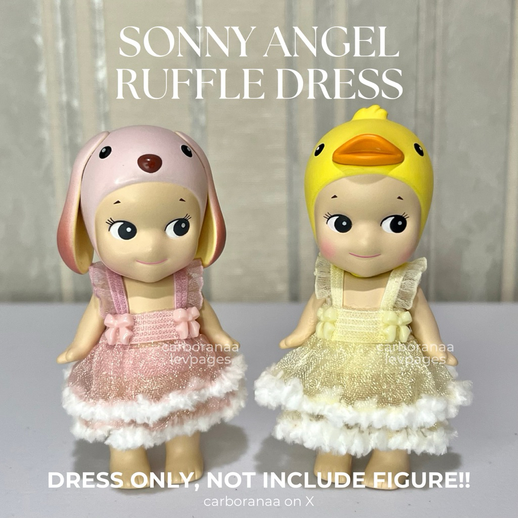 (DRESS ONLY) SONNY ANGEL RUFFLE DRESS CLOTHES [SONNY ANGEL CLOTHES]