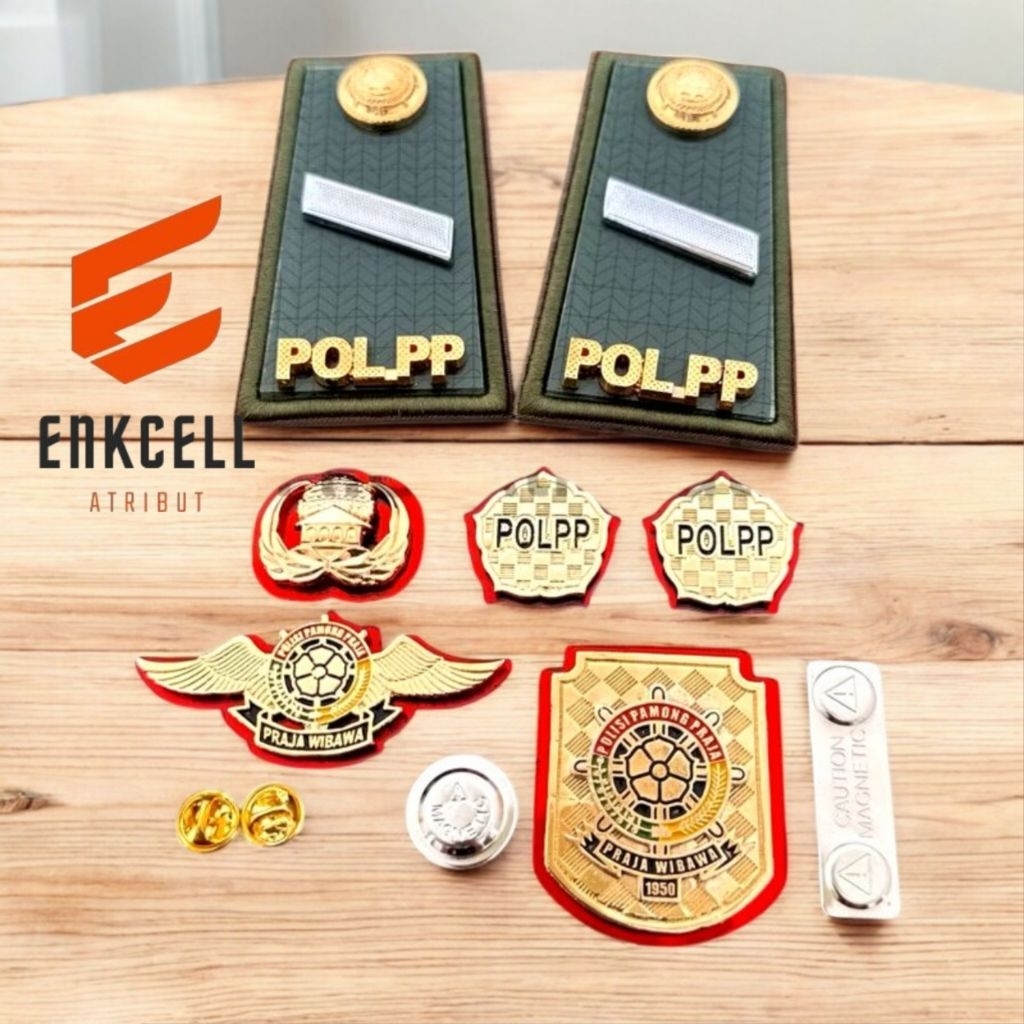 Sat Pol PP rank ชุดหน่วย praja praja ครบชุด Pol PP PPPK P3K Atture Package Group 2A 2B 2C 2D Satpol 