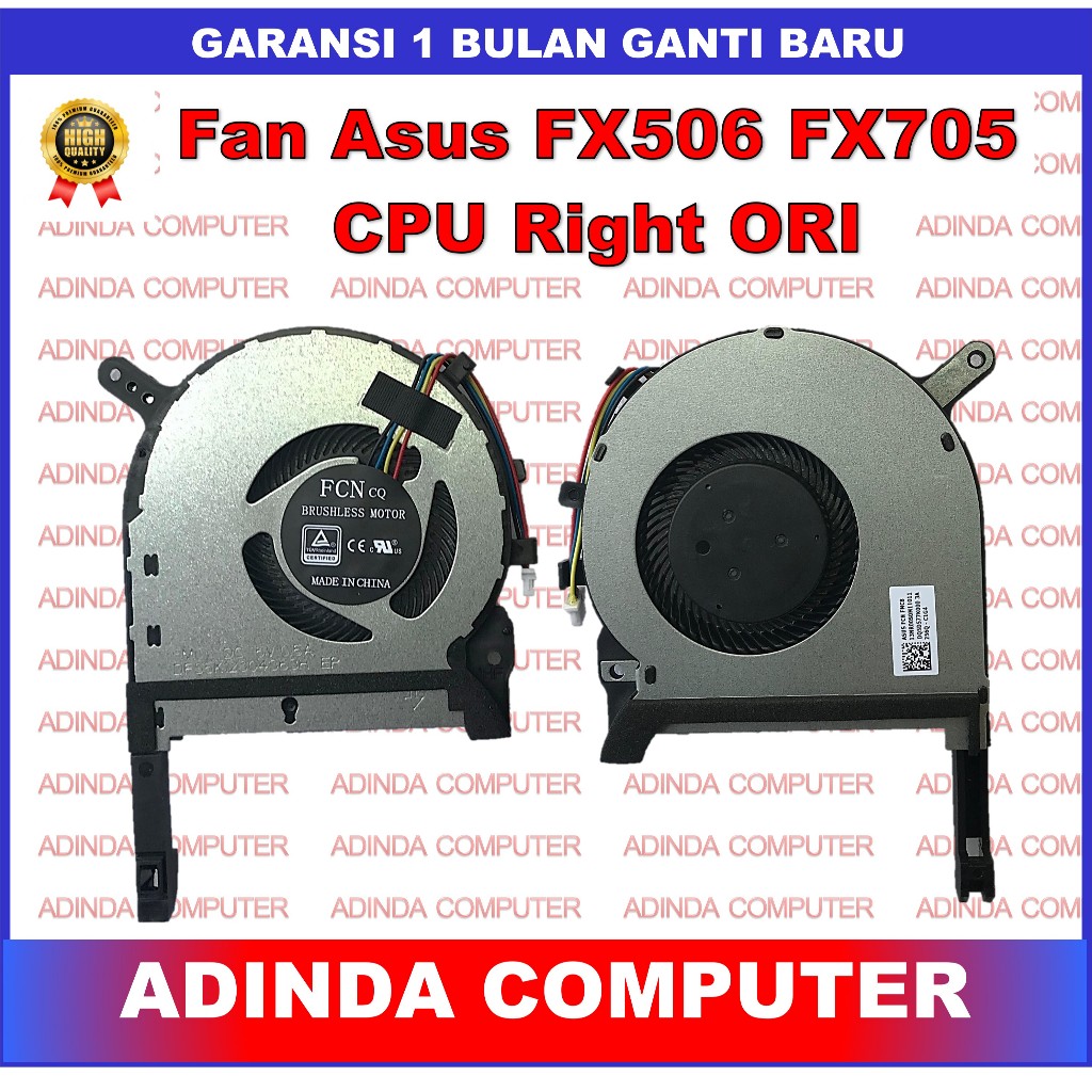 พัดลม Asus ROG TUF FX506 FX705DT FX705DU FX705DY FX705G FX705GD CPU ORI