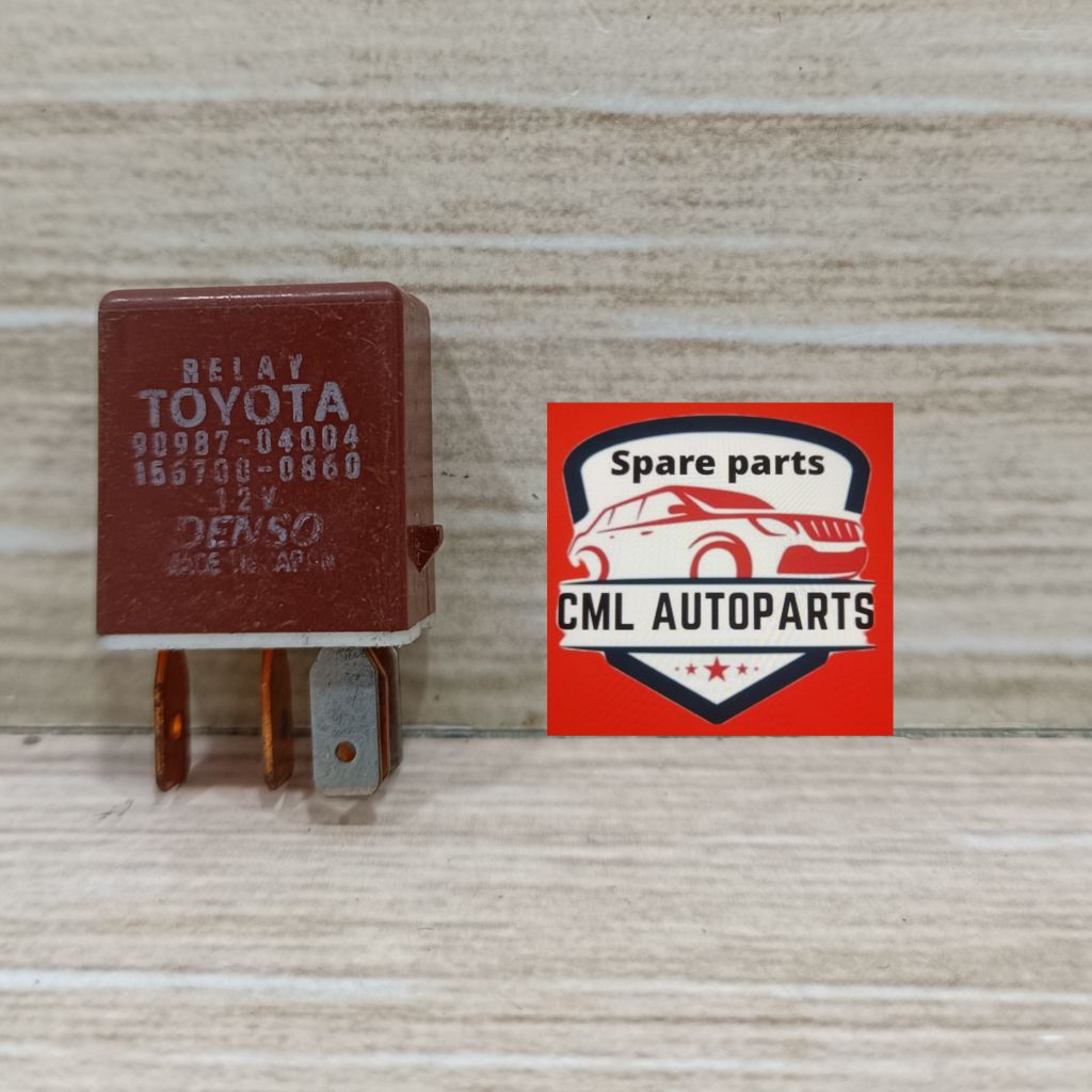 บริษัท เด็นโซ่ RELAY 156700-0860 CHOCOLATE LEGS 5 12VOLT