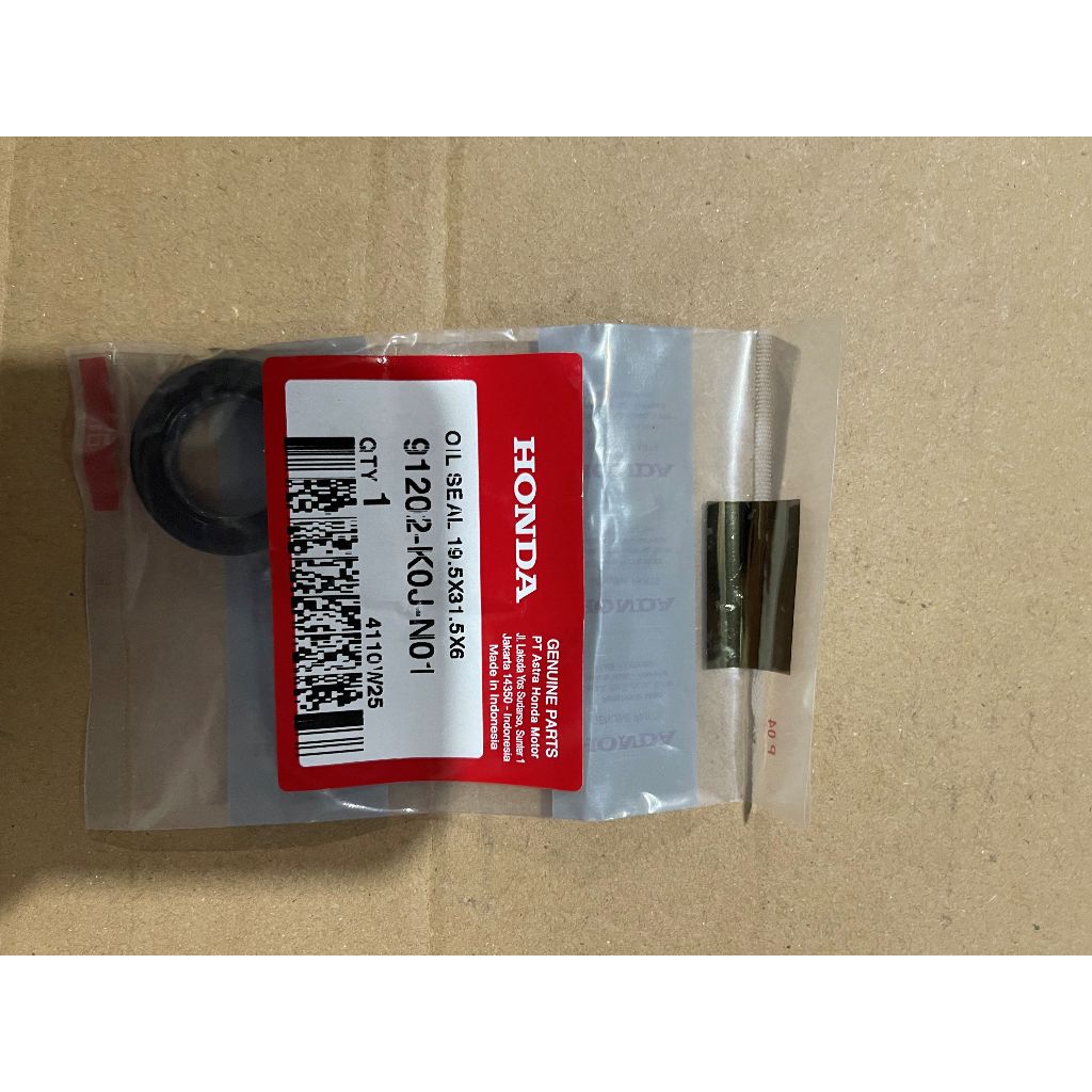 91202 K0J N01 ซีลน้ํามัน19.5X31.5X6 – Honda BeAT K1A
