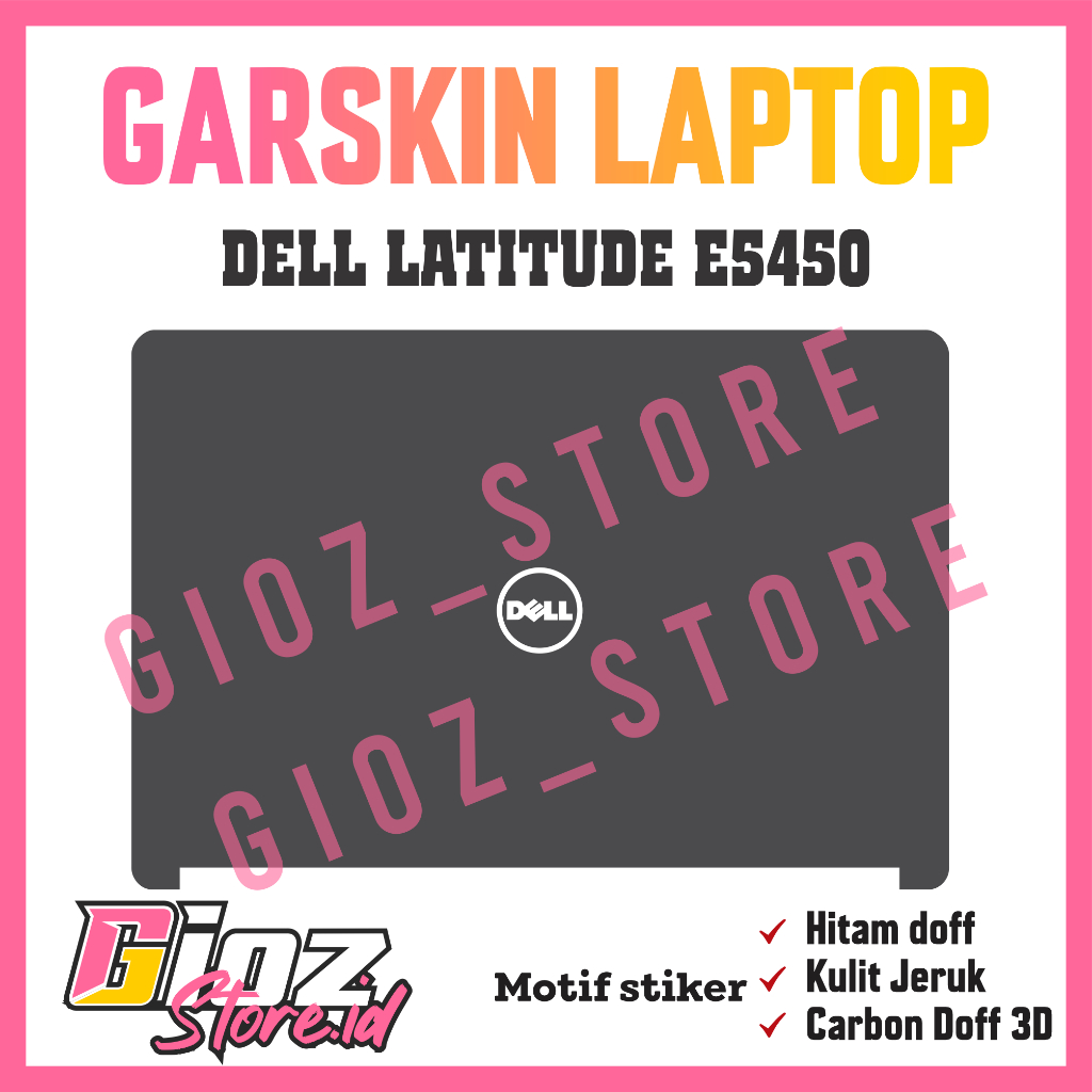 แล็ปท็อป Garskin Dell E5450 Dell Latitude