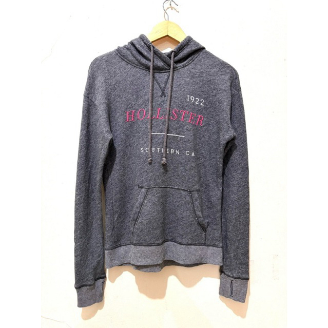 เสื้อฮู้ด Hollister สําหรับเด็กผู้หญิง Baby Terry Size S เหมาะกับ M