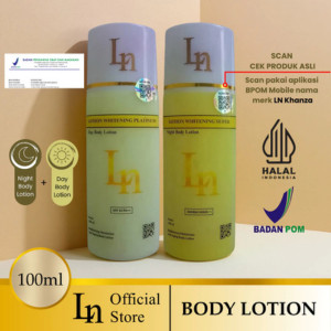 Lotion ORI LN doubel dosis++ isi 2 bpom varian siang dan malam handbody lotion Whitening dosis tinggi [PEMUTIH BADAN]