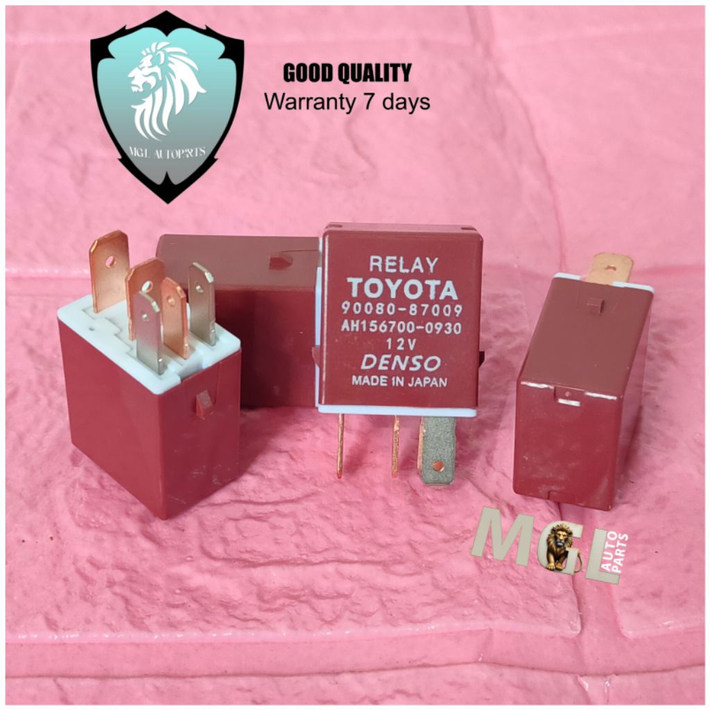 Toyota Denso Brown Corolla Isuzu Nkr71 12 volt 5 pin Ac Relay