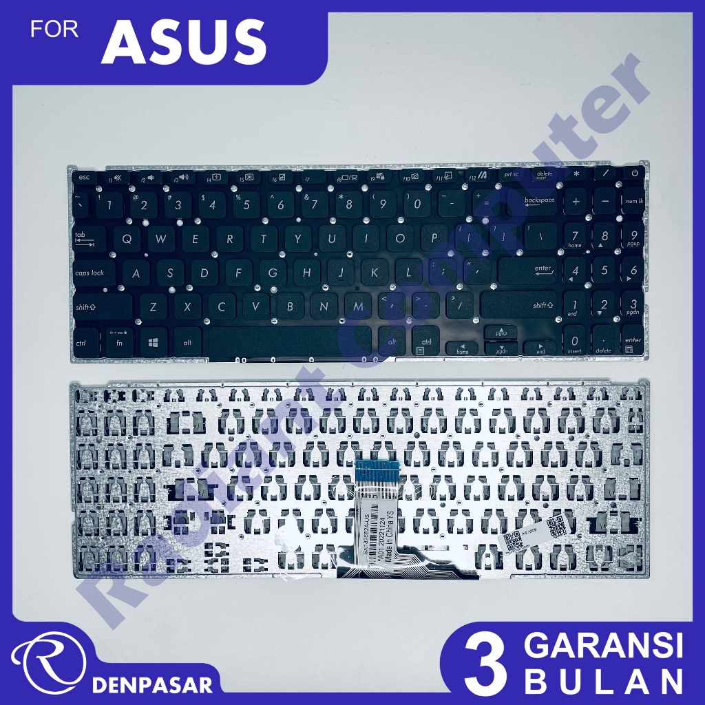 Asus X512 X512D X512DA X512DK X512E X512EP X512F X512FA X512FB X512U X512UA คีย์บอร์ด