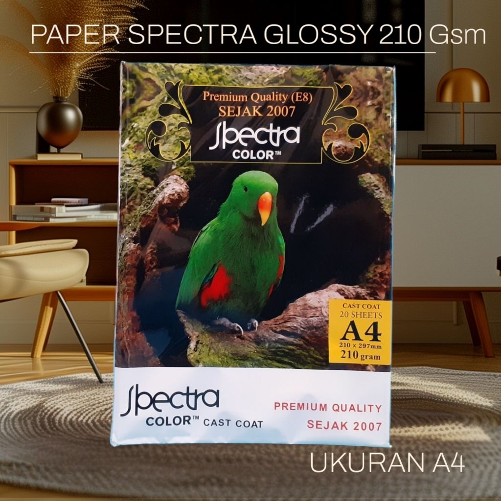 กระดาษ SPECTRA 210 GLOSSY / กระดาษ SPECTRA 210 A4 PHOTO