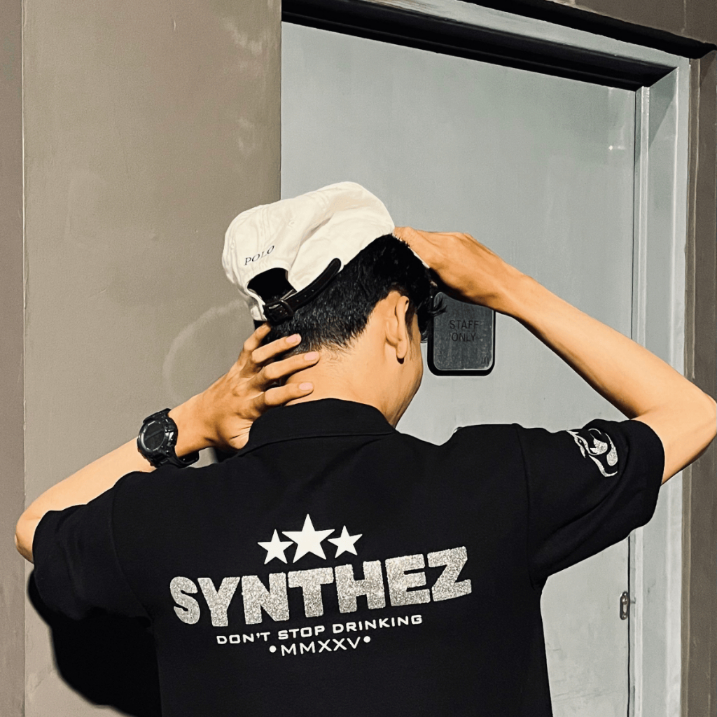 เสื้อโปโลผู้ชาย GLITER "SYNTZ" เสื้อโปโลผู้ชาย - เสื้อคอปก - Cotton CVC