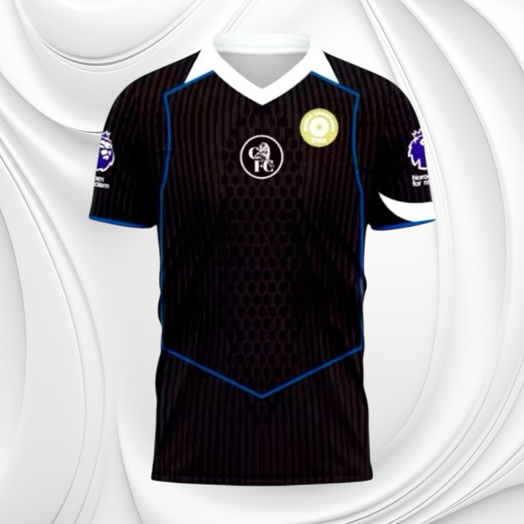 CH3ALS3A jersey third 2025/2026 สีดํา