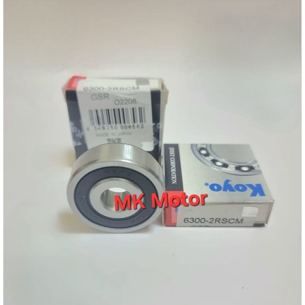BEARING 6300 2RS KOYO หมวกยาง