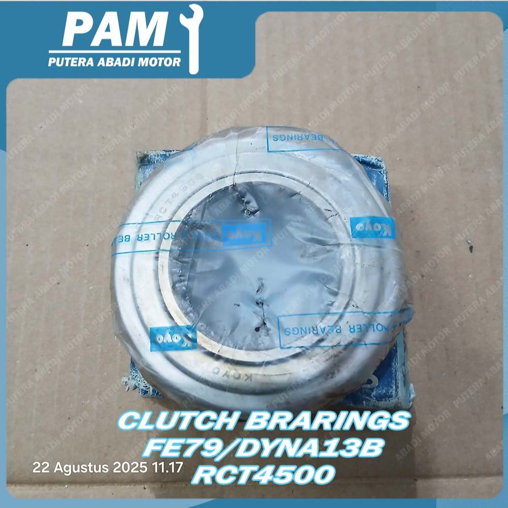 RCt4500 แบริ่งคลัทช์/FE79 แบริ่งคลัทช์/Dyna 13B KOYO ยี่ห้อเก่าบรรจุภัณฑ์ RCT4500 (OSA)ff