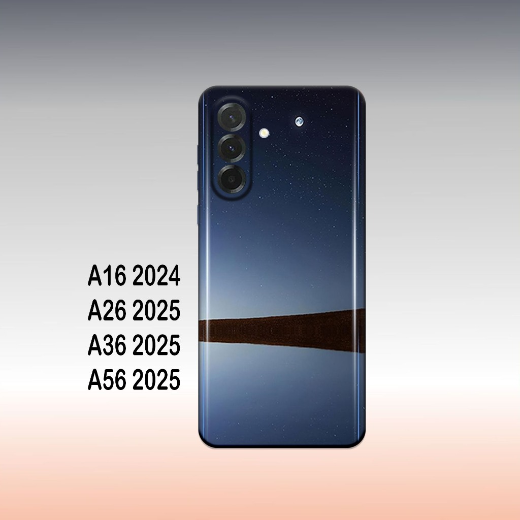 Softcase samsung A16 / A26 / A36 / A56 / A76 _เคสโทรศัพท์ซิลิโคนยืดหยุ่นสีดํา