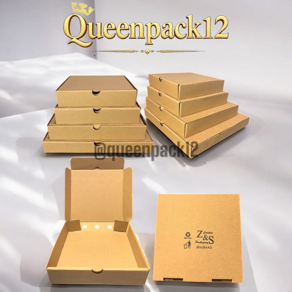 [10 ชิ้น] PLAIN PIZZA BOX l WINDOW PIZZA BOX l 20 PIZZA BOX l 22 PIZZA BOX l 26 PIZZA BOX l 30 PIZZA