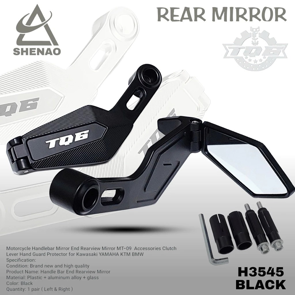 TQ6 กระจกมองหลัง H3545 Proguard Plus Universal Mirror