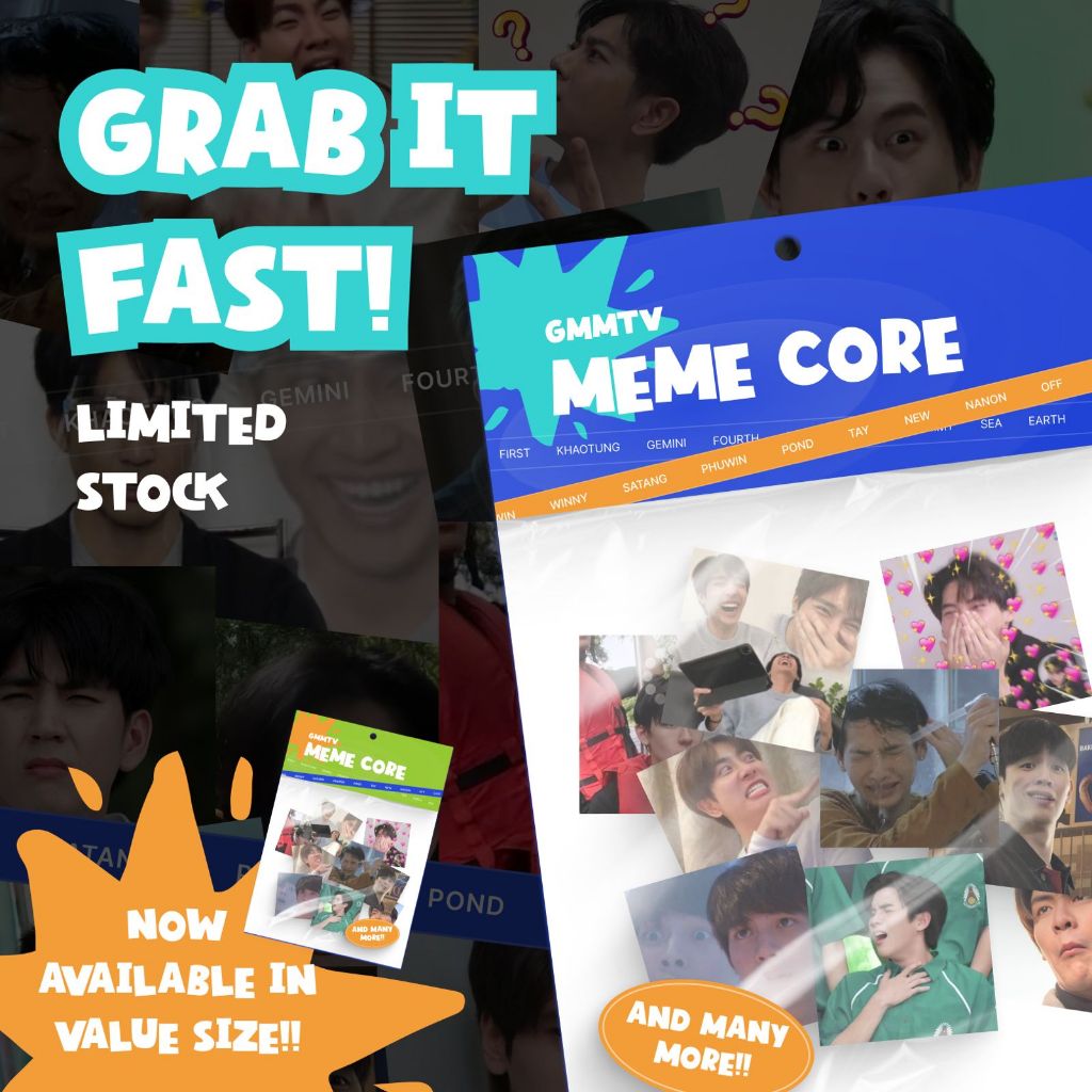 สติ๊กเกอร์ GMMTV CORE MEME