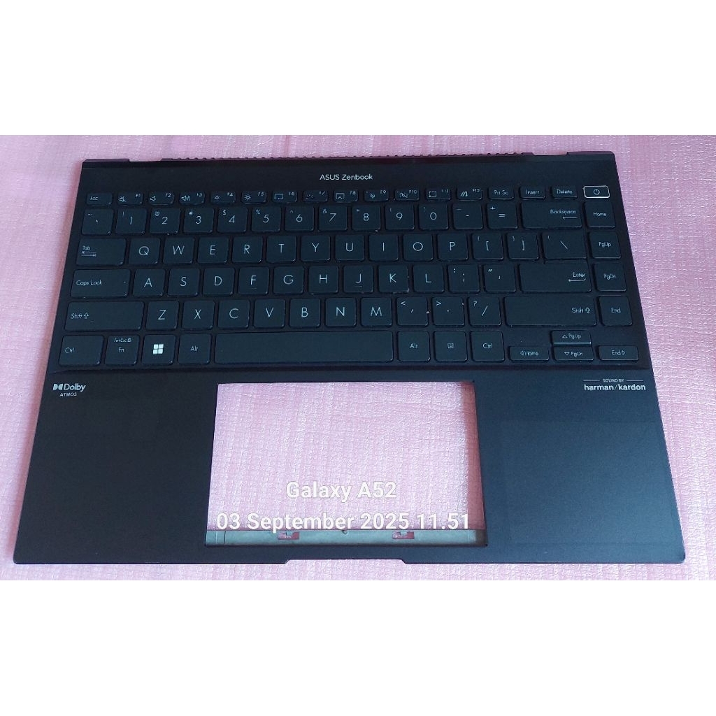 Asus Zenbook 14X UX5401 UM5401 UM5401 UM5401QA Palmrest คีย์บอร์ดกรอบปลอก