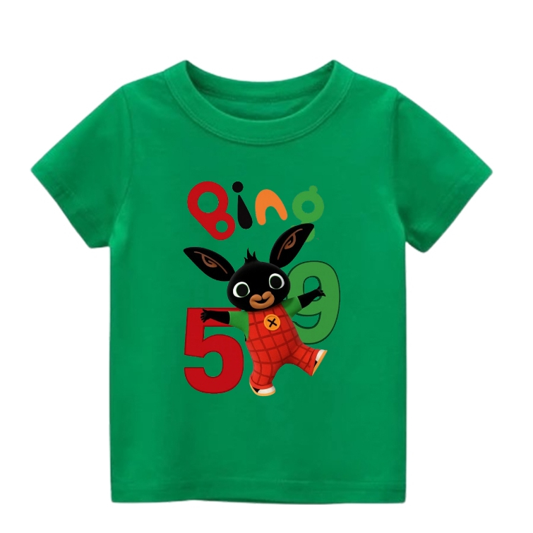 เสื้อยืด BING BUNNY NUMBER 59 สําหรับ BOYS AND GIRLS - เสื้อผ้า BING -- BUNG BUNNY TOPS - เสื้อผ้า
