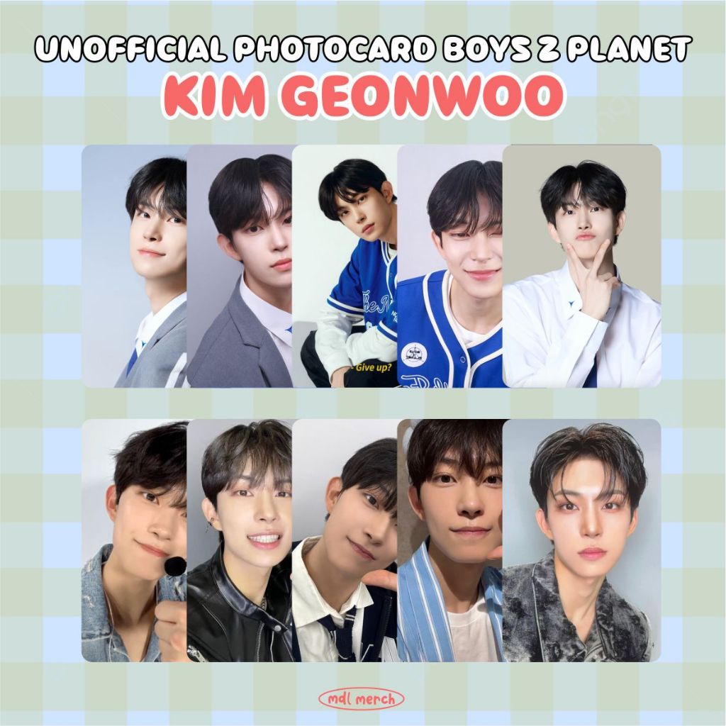 KIM GEONEWOO / ALD1 / ALPHA DRIVE ONE / BOYS 2 PLANET / BOYS II PLANET / BOYS PLANET 2 / PHOTOCARD U