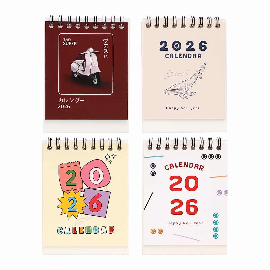 2026 CALENDAR / MINI CALENDAR / DESK CALENDAR / AESTHETIC MINI CALENDAR / 2026 CALENDAR