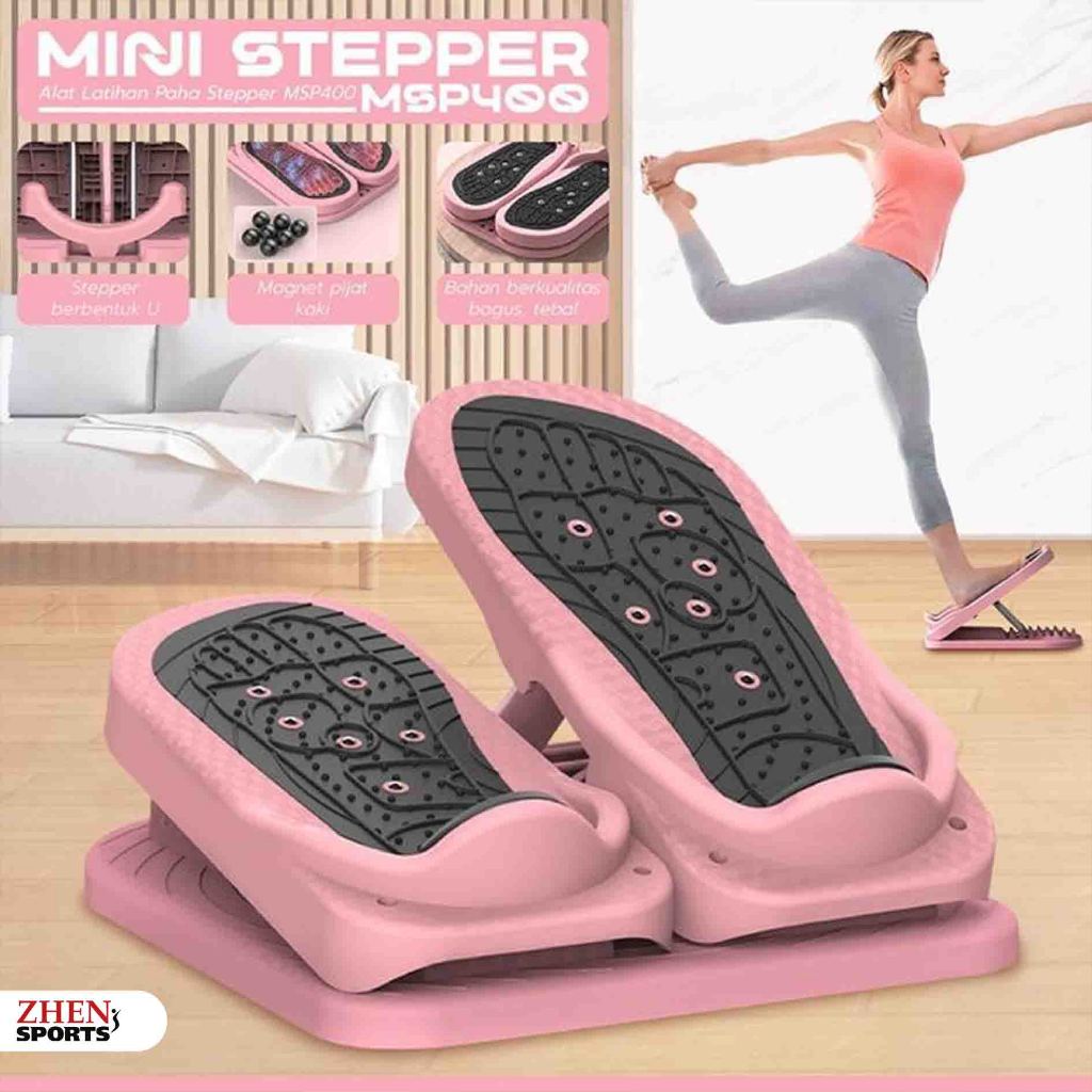 ZHEN SPORT Mini Stepper U Shape - อุปกรณ์ออกกําลังกายยิมสําหรับขาเพื่อลดต้นขาและเอว