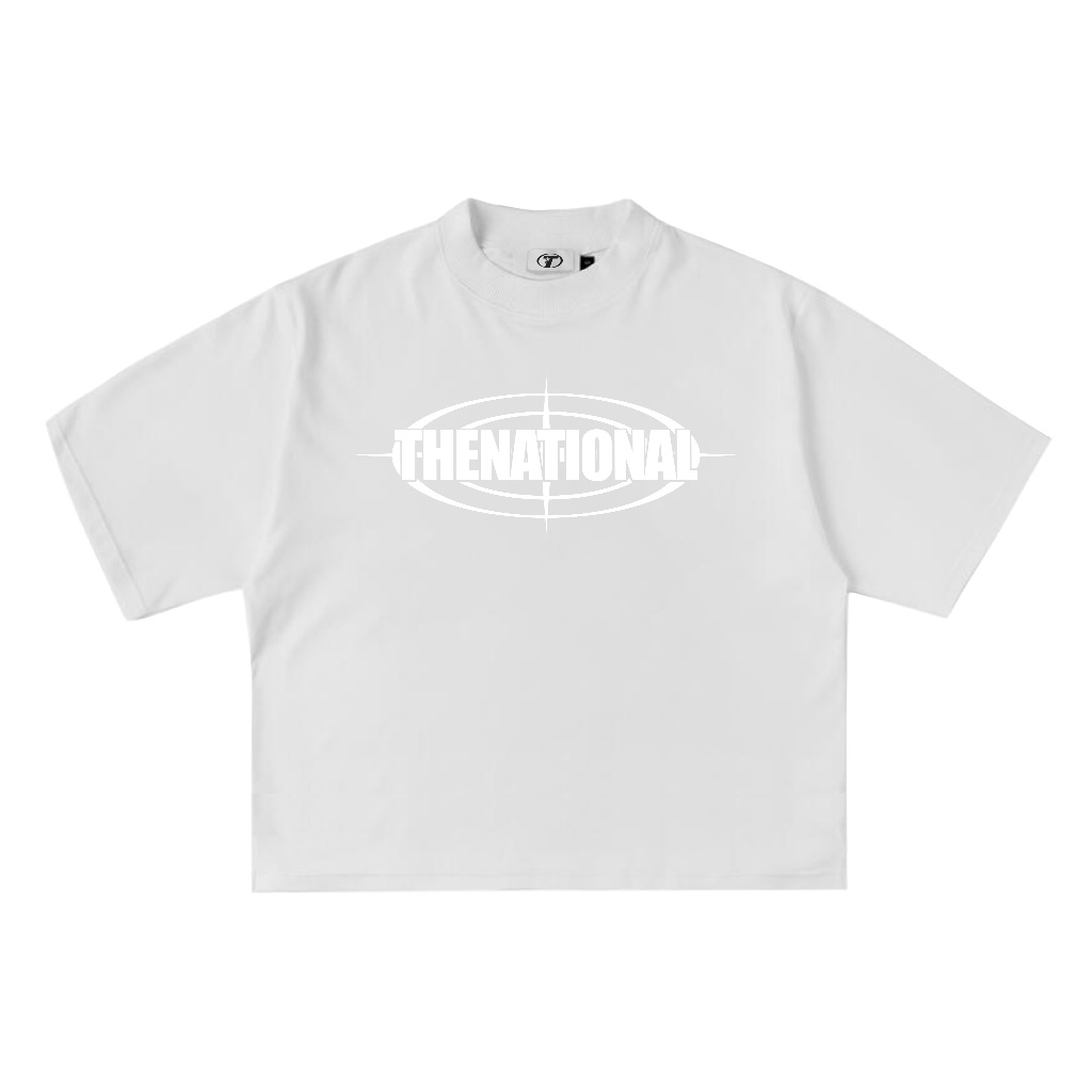 เสื้อยืด Boxy สากล Heavyweight 16s Zeroid White