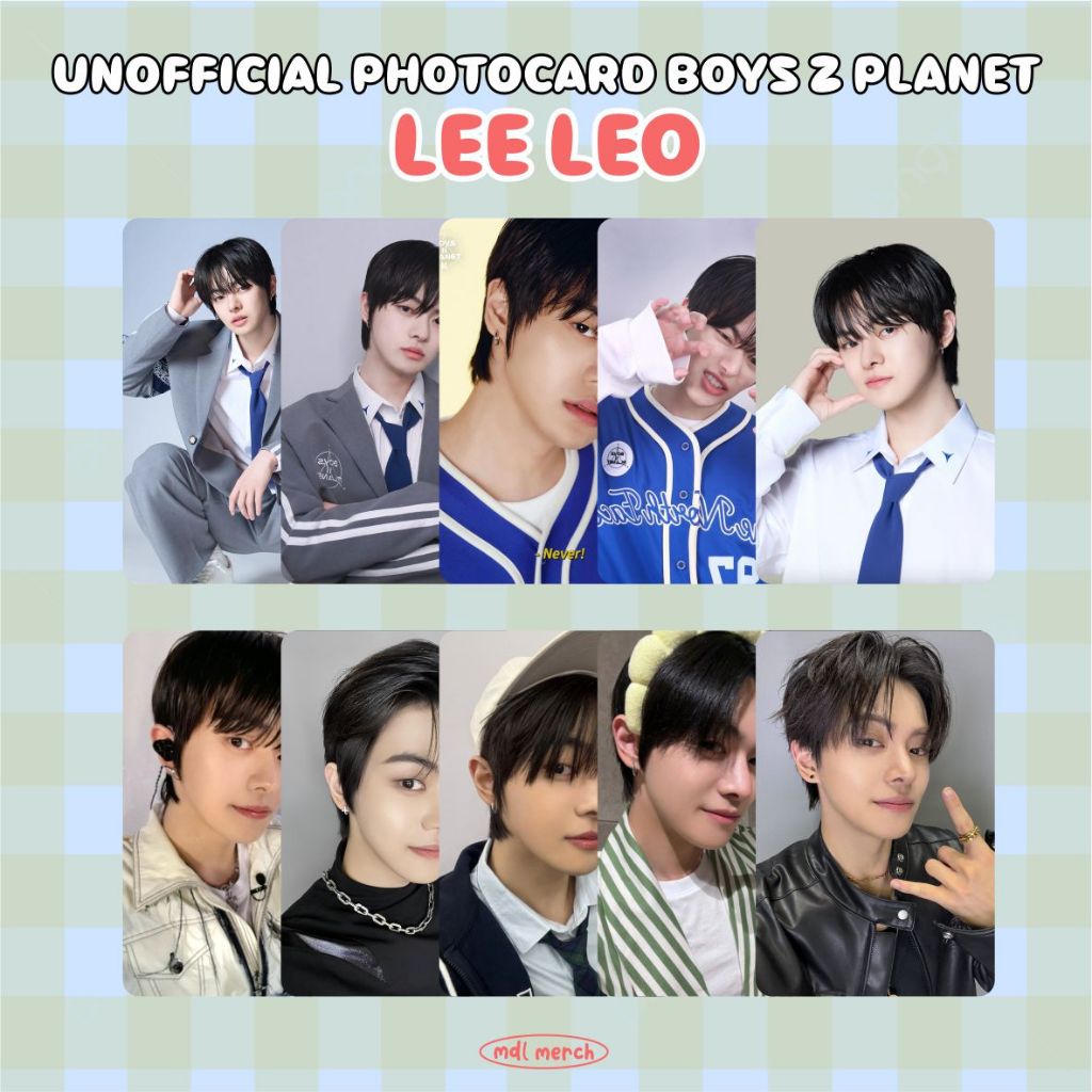LEE LEO / ALD1 / ALPHA DRIVE ONE / BOYS 2 PLANET / BOYS II PLANET / BOYS PLANET 2 / PHOTOCARD UNOFFI
