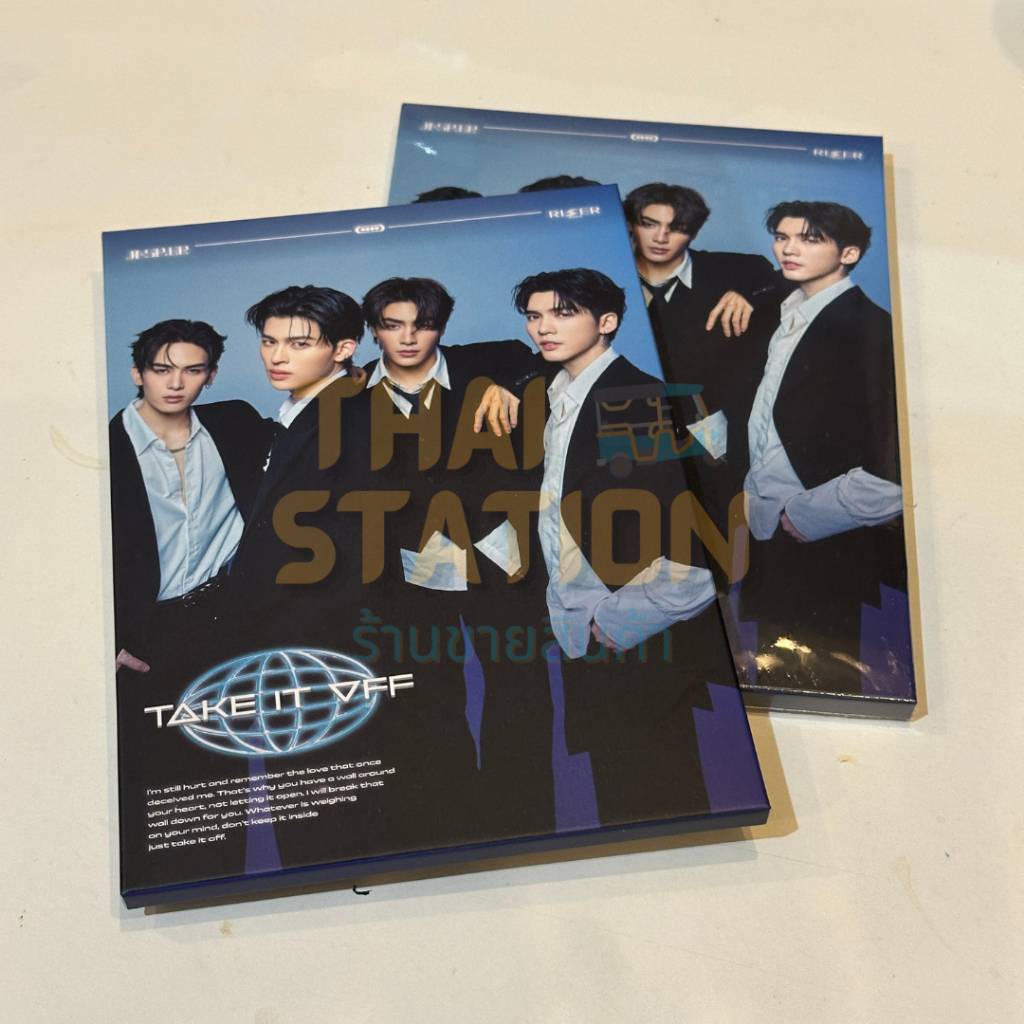 [READY] SHARING JASPER TAKE IT OFF PHOTO SET JOONG POND SANTA AOU GMMTV สินค้าอย่างเป็นทางการ