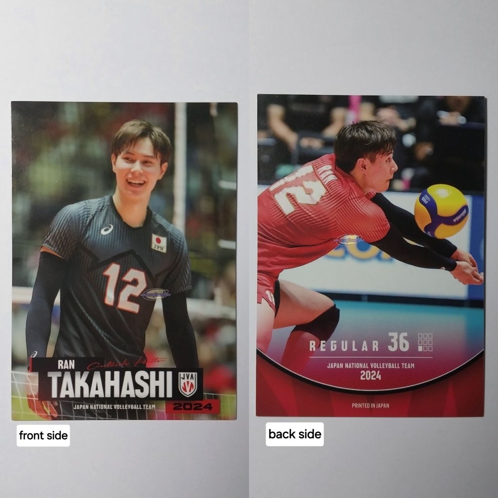 การ์ดสะสม ran Takahashi 2024, TC ryujin Nippon rjn การ์ดปกติ