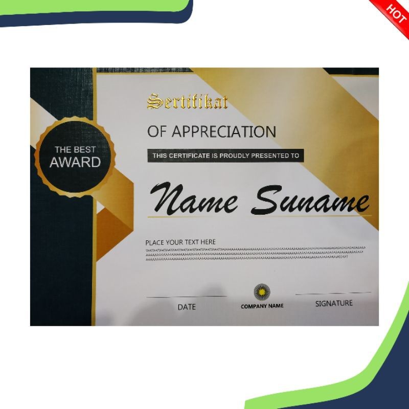 CHARTER SAMPLE******