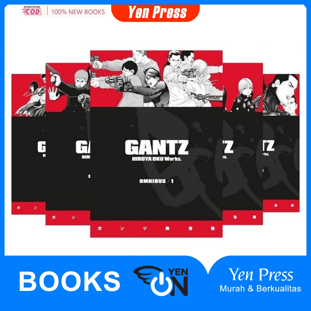 มังงะ Gantz Omnibus โดย Hiroya Oku