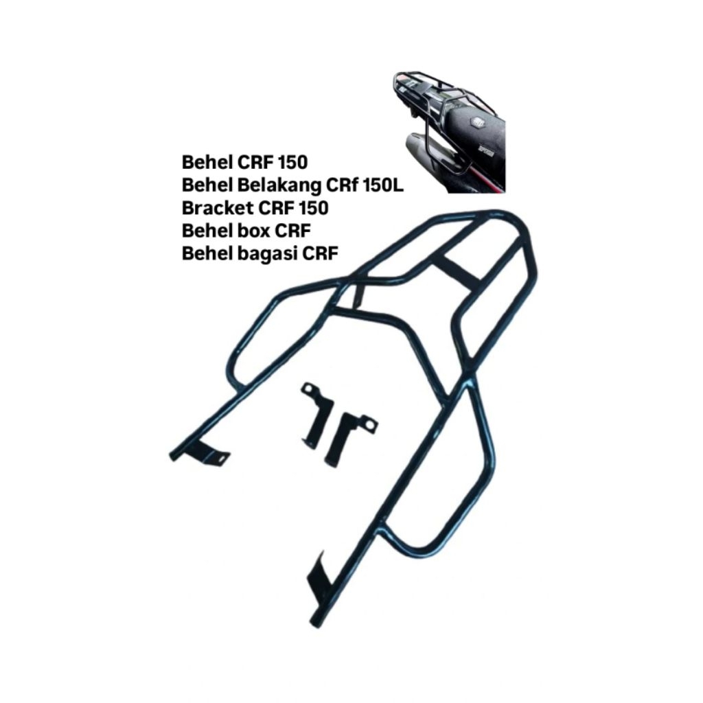 HONDA CRF 150 L รั้ง Honda CRF 150 L รั้งด้านหลัง CRF 150 L Bracket CRF กล่องรั้งกระเป๋าเดินทางด้านห