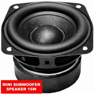 Mini Subwoofer Speaker  3 inch High Power HIFI low bass 3 in magnet tebal karet besar