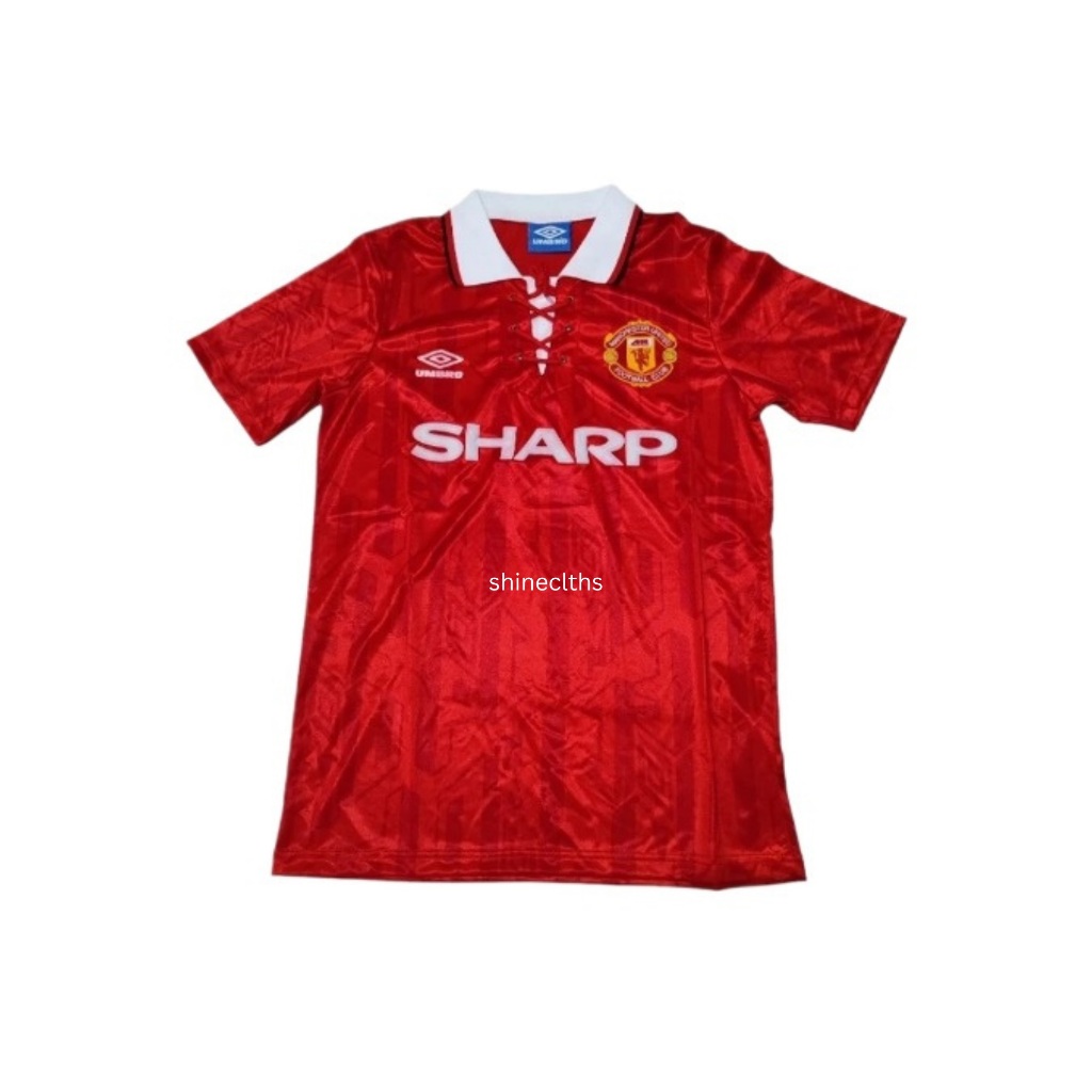 MU Home Retro Jersey 1992 1994