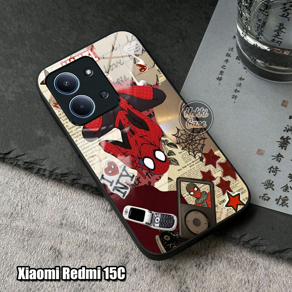 เคส HP Redmi 15C - เคส Redmi 15C Glass Softcase - เคสโทรศัพท์ Redmi 15C - ซิลิโคนสําหรับ Redmi 15C -