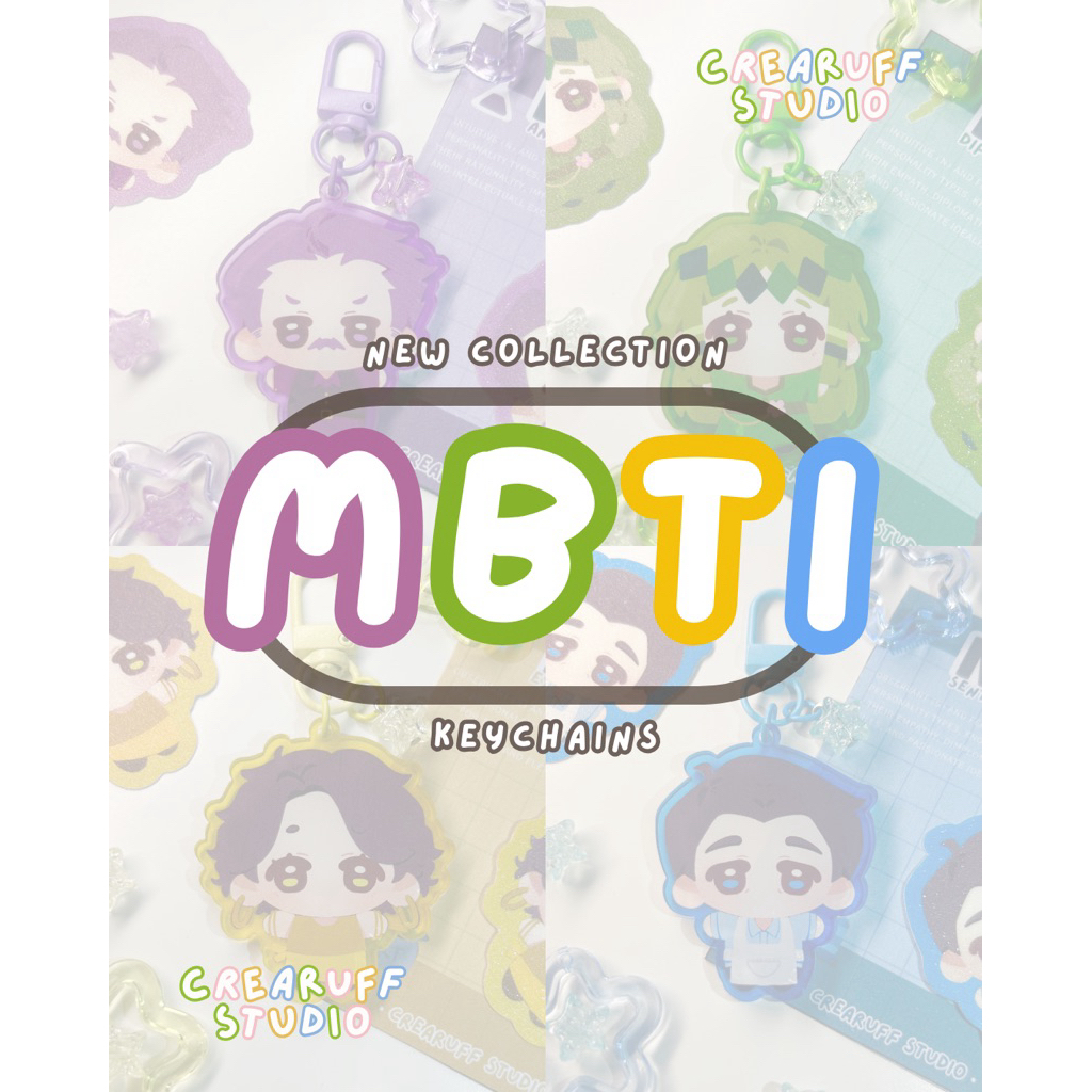 [CREARUFF STUDIO] พวงกุญแจ MBTI