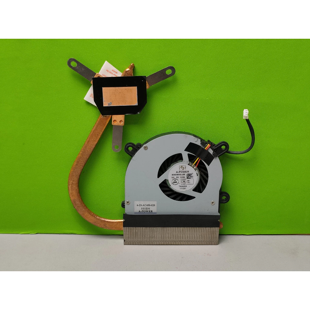 ET32 HSF-WER-1 HEATSINK FAN PROCESSOR LAPTOP WEARNES QUADRA CI-1422 6-31-W24HN-101 6-23-450-020