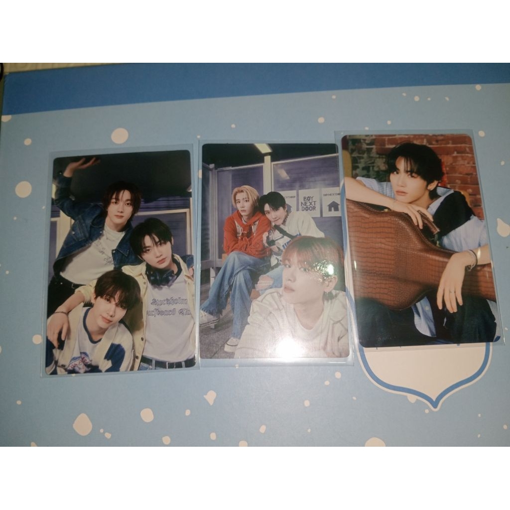 Photocard ชุด Taesan Woonak Riwoo อย่างเป็นทางการ