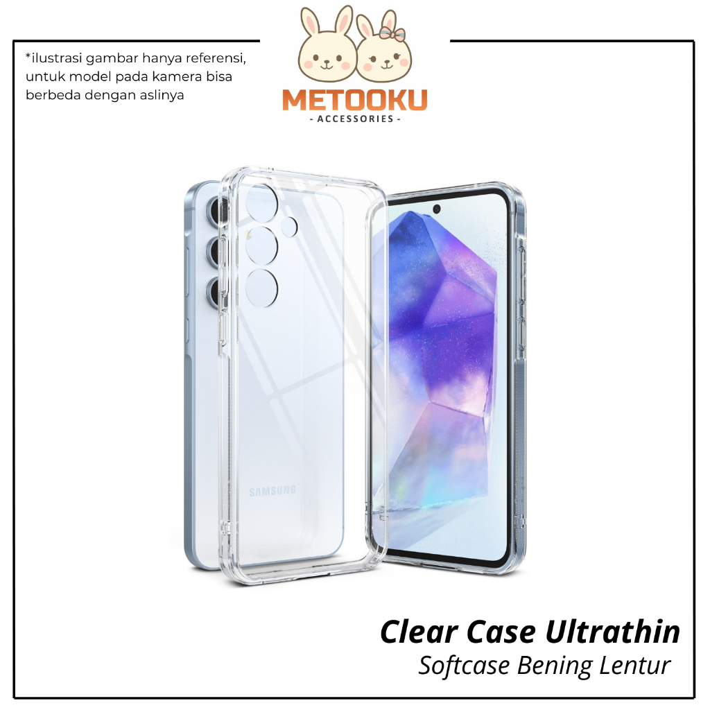 เคสใส Samsung Galaxy A15 A25 A35 A55 5G Ultrathin Softcase ยืดหยุ่น