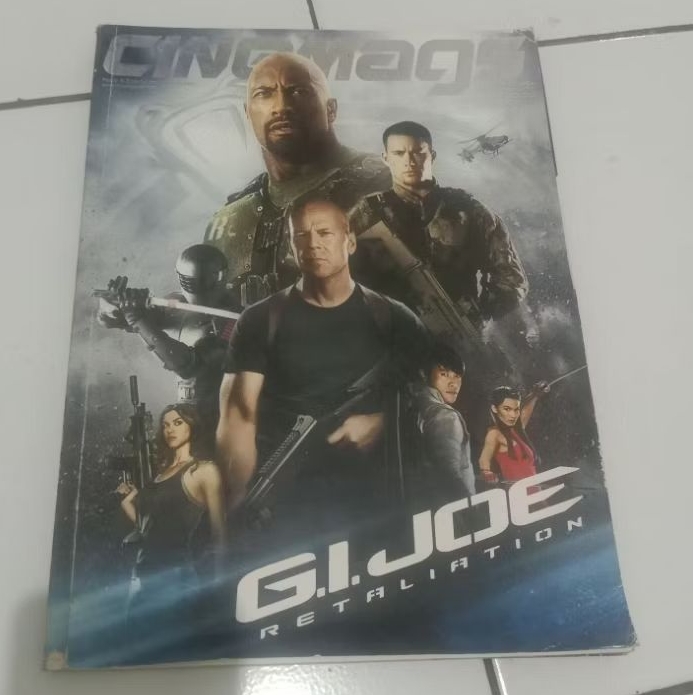 นิตยสาร GI Joe ดั้งเดิมมีจําหน่ายโปสเตอร์ GI Joe และโฮสต์