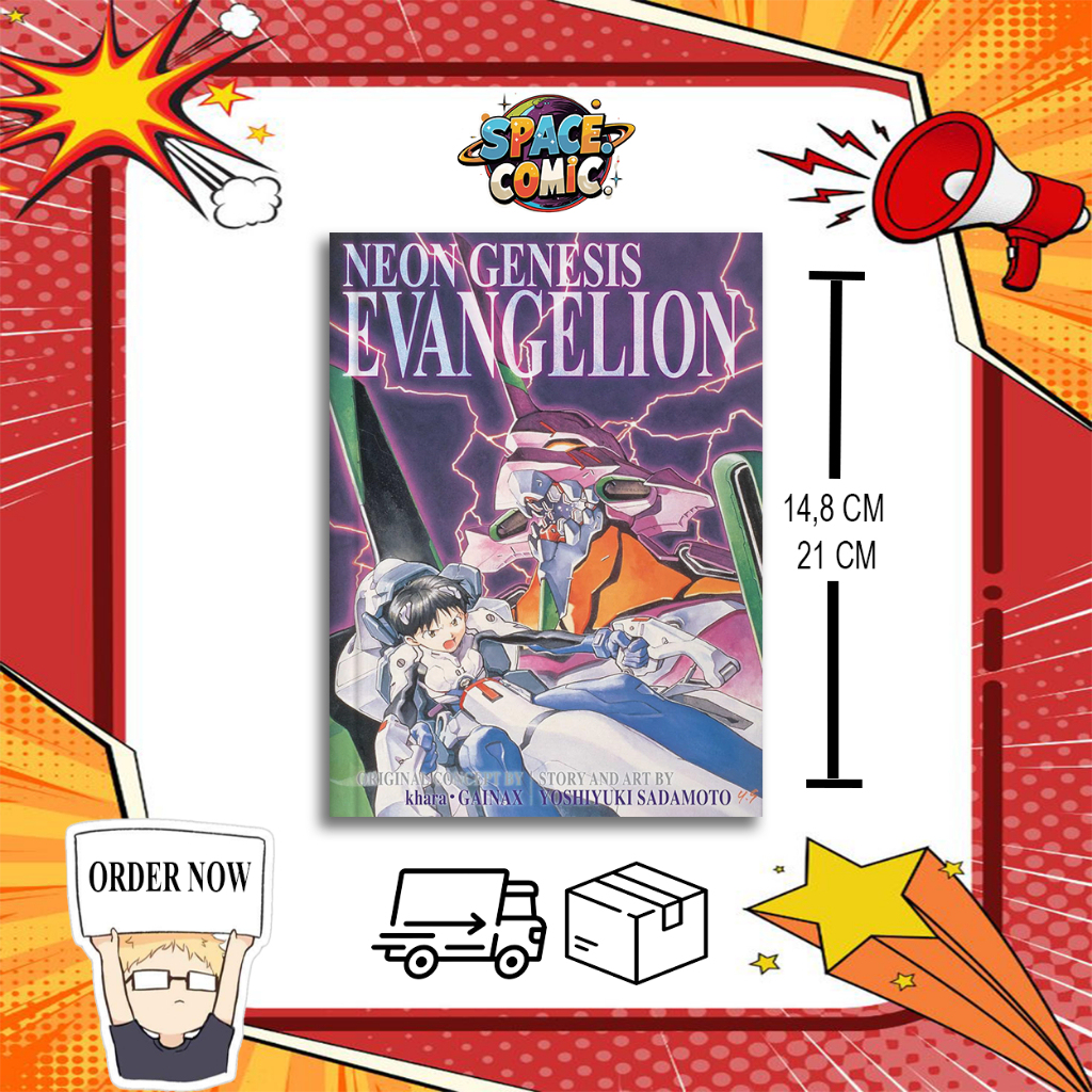 มังงะ: Neon Genesis Evangelion v01-05 (3-in-1 Edition)