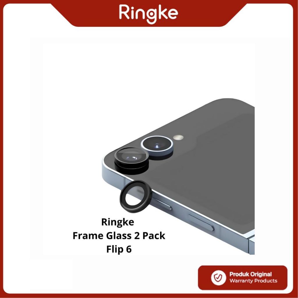 กล้องเลนส์ Samsung Galaxy Z Flip 6 Flip6 Ringke Frame Glass 2 Pack