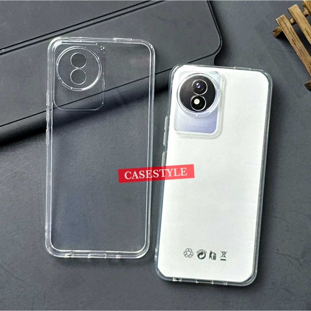 Vivo Y02 Vivo Y02T Vivo Y03 Vivo Y03T Vivo Y100 5G Case Clear 2.0MM Softcase Vivo Y02 Vivo Y02T Vivo